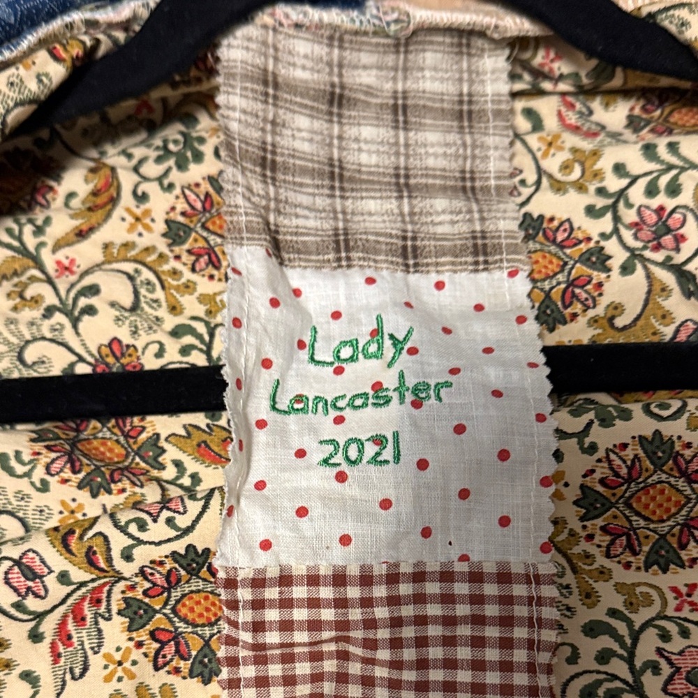 Lady Lancaster Patchwork Multicolor Women's Jacke… - image 4